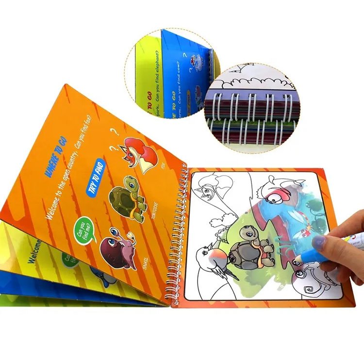 custom coloring book printing services