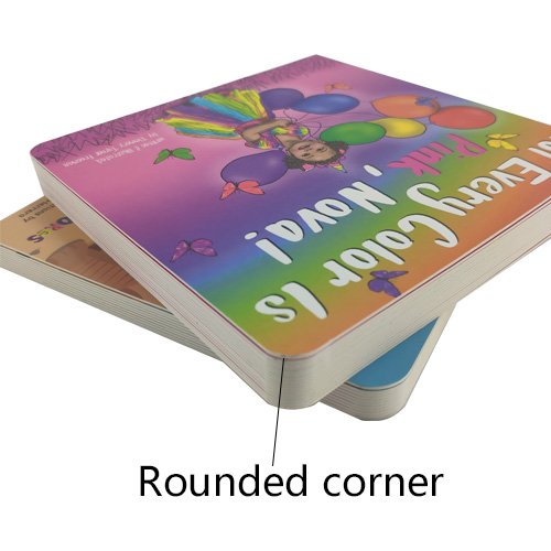 round corner board book