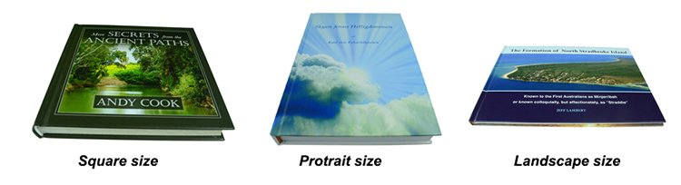 photo book orientation