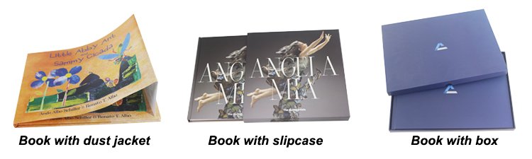 dust jacket, slipcase and box