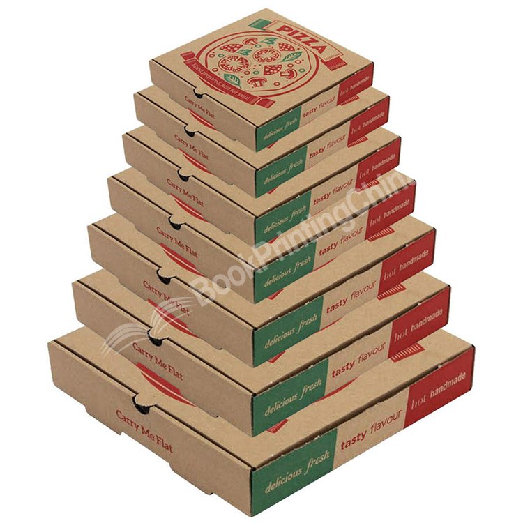 Custom Corrugated Pizza Box Printing Manufacturer