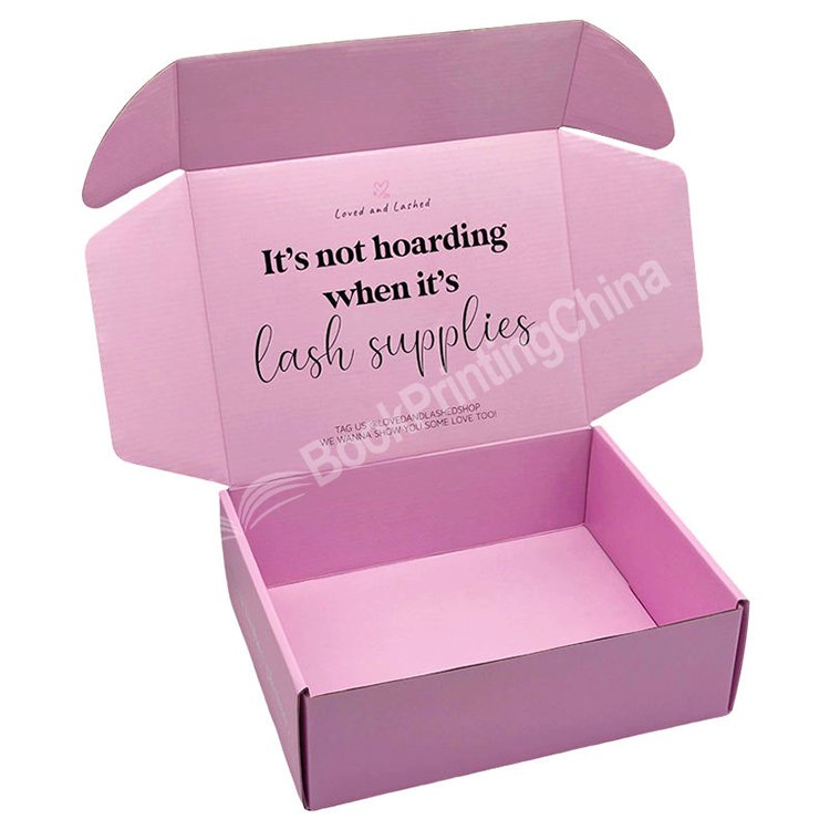 Custom Offset Printing On Corrugated Shoe Box Factory