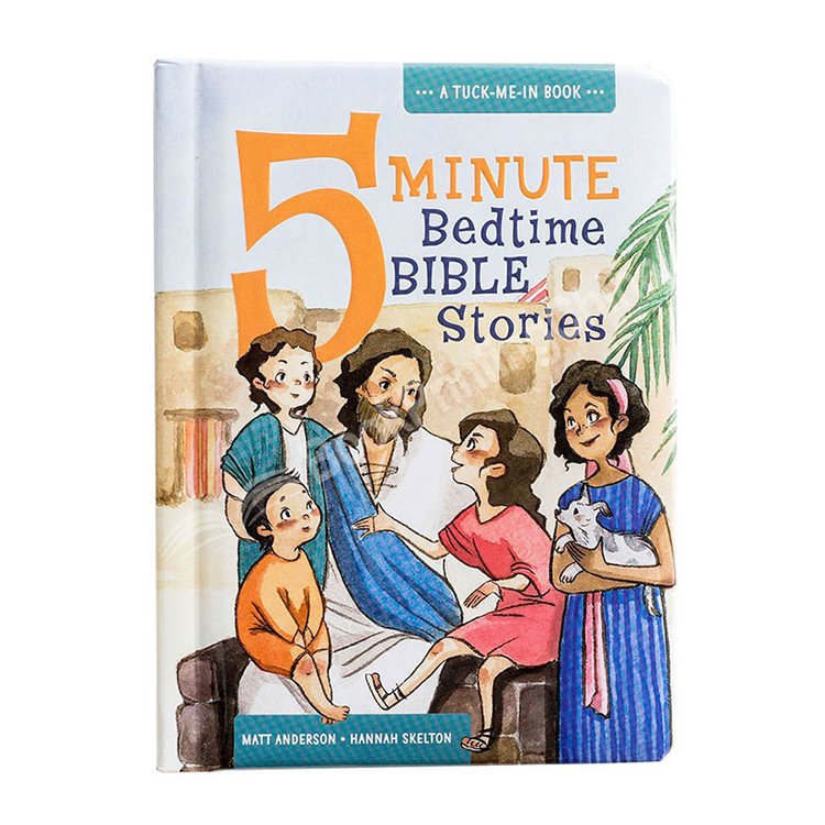 Large Printing Kids Cartoon Study Bible Story Book