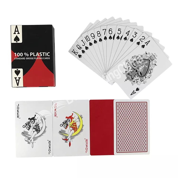 Custom Poker Game Card Stock Printing Set