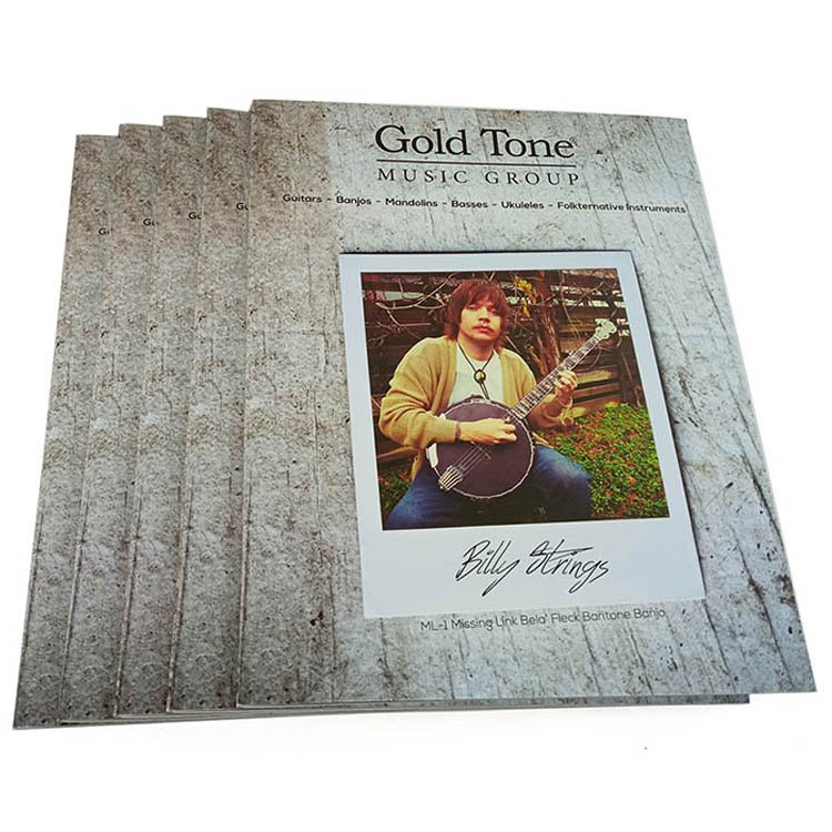 High quality Perfect Bound Brochure Catalog Printing