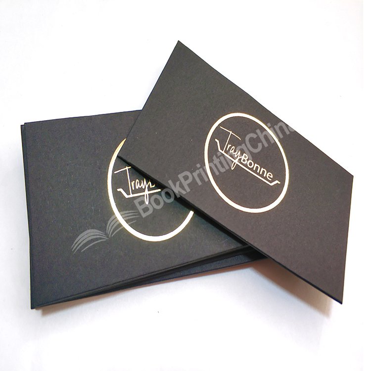 gold foil stamping business card printing