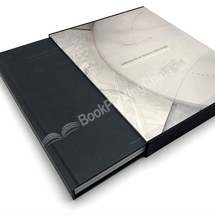 Custom Hardcover Coffee Table Slipcase Book Printing