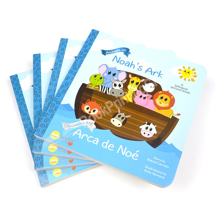 Eco Custom Children book Printer in Prime Board Book Printing Factory