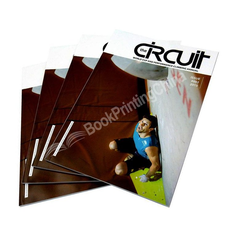 Cheap Magazine Printing With Glossy Lamination And Perfect Binding