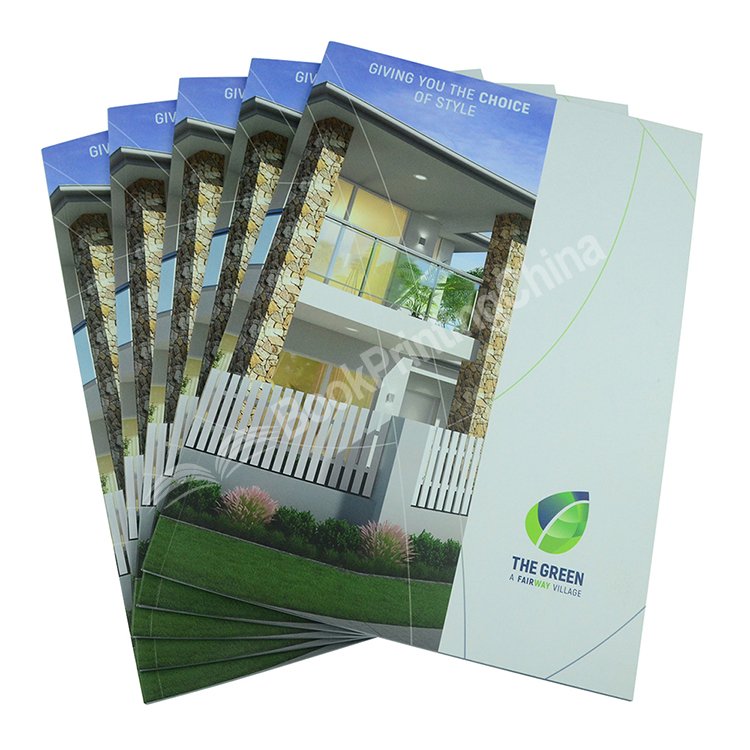 Cheap Catalogue Book / Brochure Printing Service with Ssoft Cover