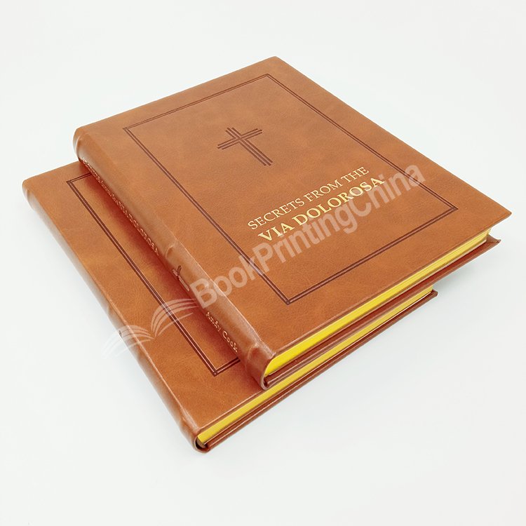 leather bible printing