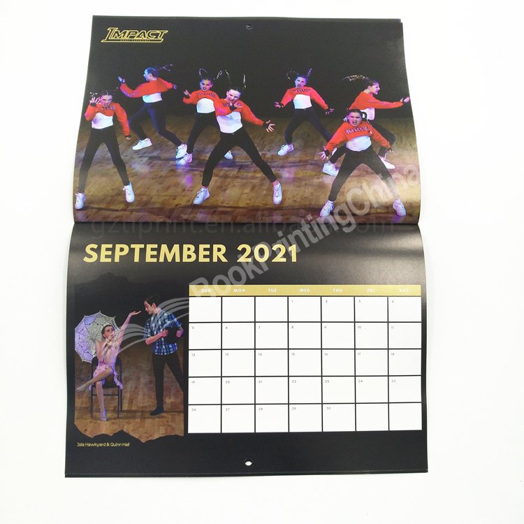 saddle stitch binding calendar printing