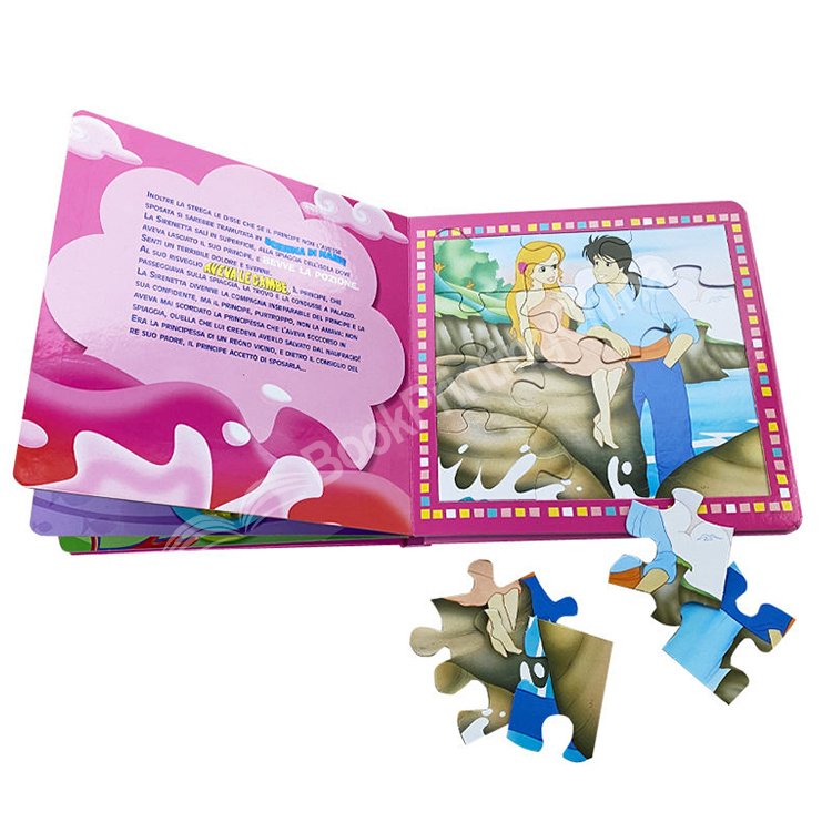 Large Custom Best Print Puzzle Board Books Maker