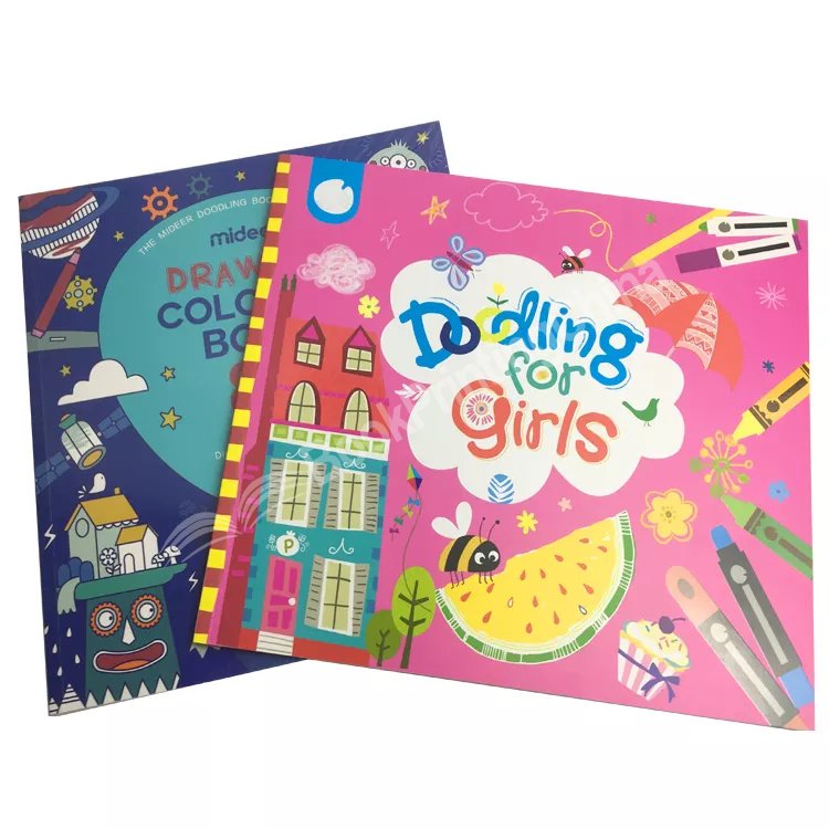 Custom Children’s Coloring Drawing Book Printing