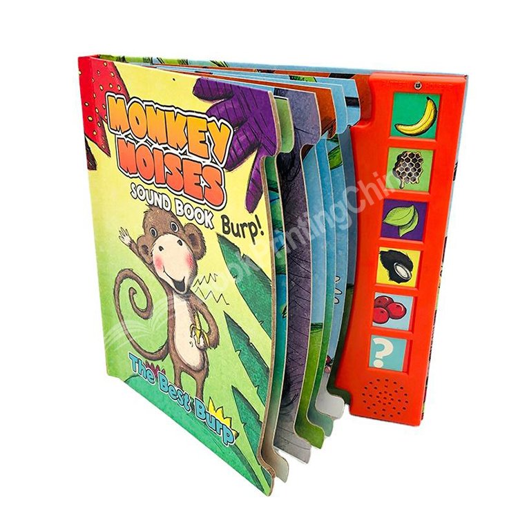 OEM Children’s Board Book Printing With Sound