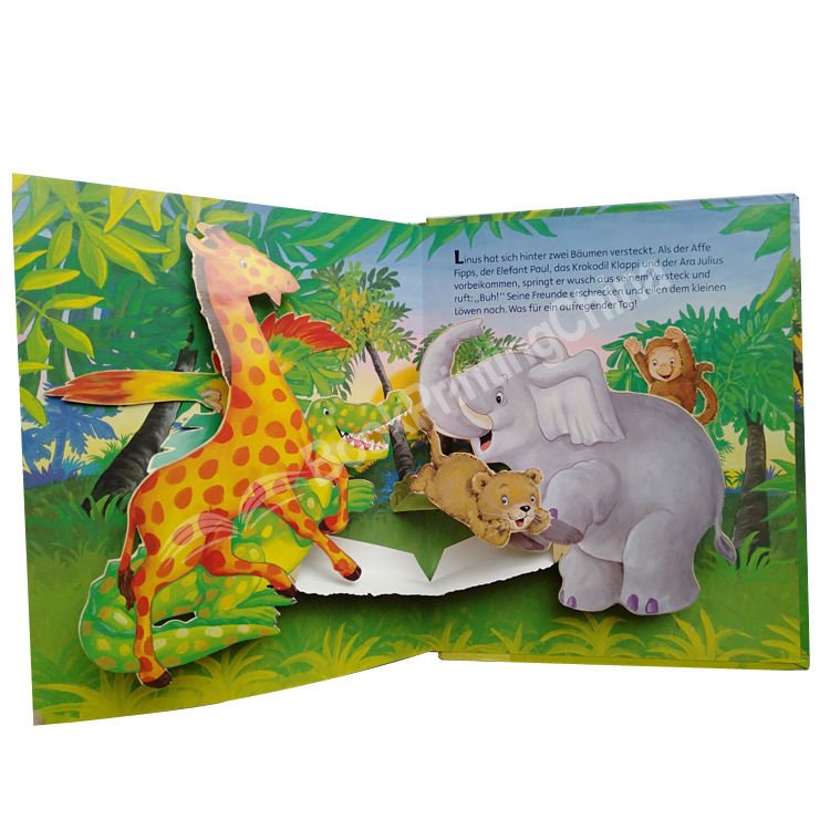 Custom Flip Pop Up Children’s Story Book Printing